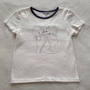 Brandy Melville rare kewpie cherub print tee